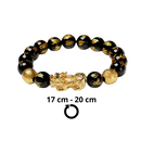 Black & Gold Obsidian Bracelet