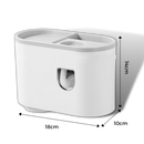 All-in-1 Toothpaste Dispenser Rack