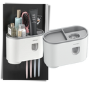 All-in-1 Toothpaste Dispenser Rack