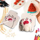 3D Foam Painting Paper