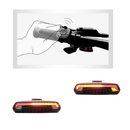 Bike Safety Tail Light with Indicators