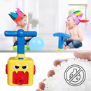 Balloon car toy launcher