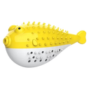 Fish shaped refillable cat toothbrush
