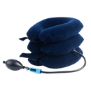 Cervical neck traction inflatable collar