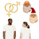 Cosplay Santa Mask