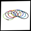 Pack of Flexible Wire Keychains