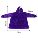 2 in 1 Foldable hoodie plush