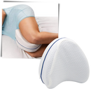 Orthopedic knee and leg pillow with memory foam