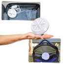 Portable ultrasonic dishwasher & laundry machine
