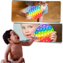 Simple dimple stress reliever sensory toy