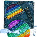 Simple dimple stress reliever sensory toy