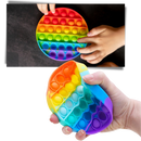Simple dimple stress reliever sensory toy