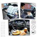 Adaptable Steering Wheel Desk