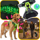 Blink LED Light Dog Harness
