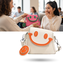 Cheerful Smile Crossbody Purse