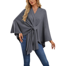 Chic Women Knitted Poncho