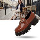 Chunky Stylish Leather Loafers