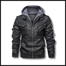 Classic Brown Leather Motorcycle Jacket
