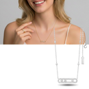 Classic Three Stone Necklace