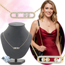 Classic Three Stone Necklace