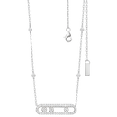 Classic Three Stone Necklace