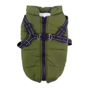 Cozy Dog Harness Winter Jacket
