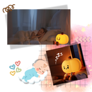Cute Sad Pumpkin Night Light