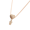Elegant Mum Charm Necklace