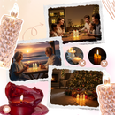 Flameless Crystal Candle Lamp
