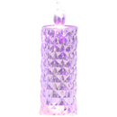 Flameless Crystal Candle Lamp