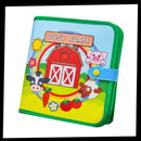 Interactive Farm Velcro Children Book