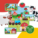Interactive Farm Velcro Children Book