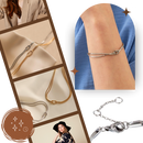 Love Knot Necklace & Bracelet