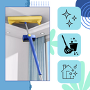 Self-wringing Flat Mop With Bucket