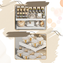 Space Saving Slide Out Cabinet Organizer