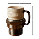 Spark Plug Novelty Mug