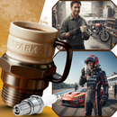 Spark Plug Novelty Mug