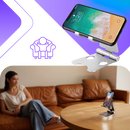 Swivel and Folding Phone Stand