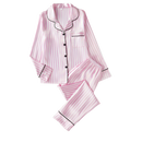 Women's Rosy Satin Pajamas