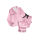 Women's Rosy Satin Pajamas